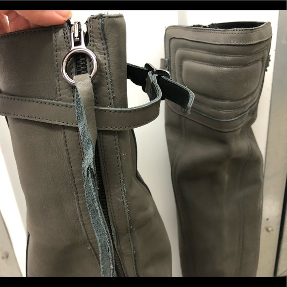 Unique Yin Choc Slouchy Moto Boot‎ Rover Stone Grey - Picture 4 of 8